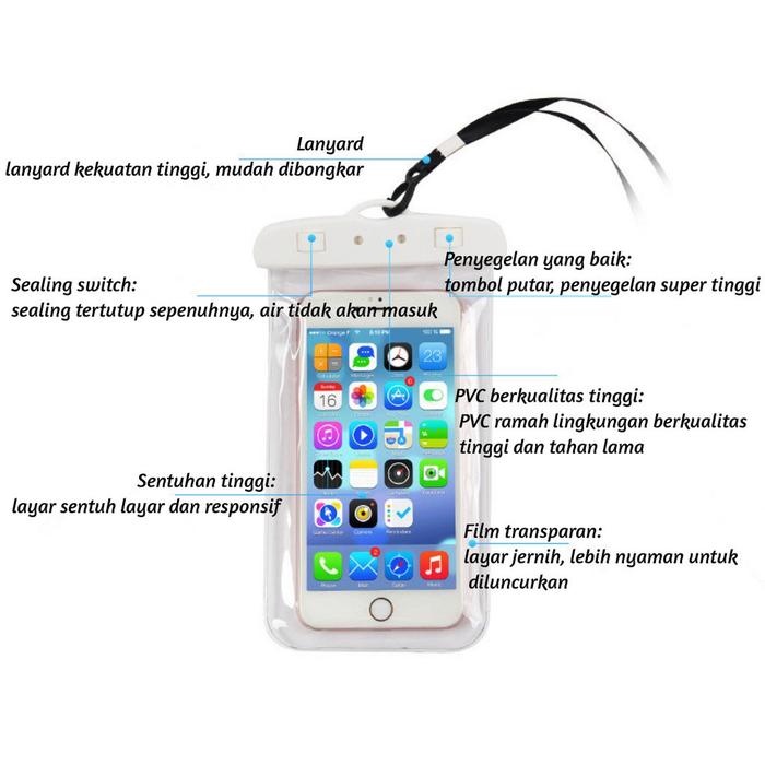 KISONLI Kisonli Case HP Waterproof AH150