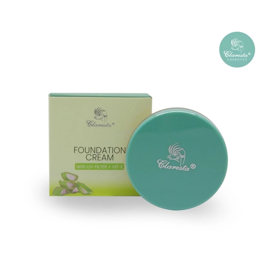 Claresta Foundation Cream with UV-Filter + Vit. E Ivory 2