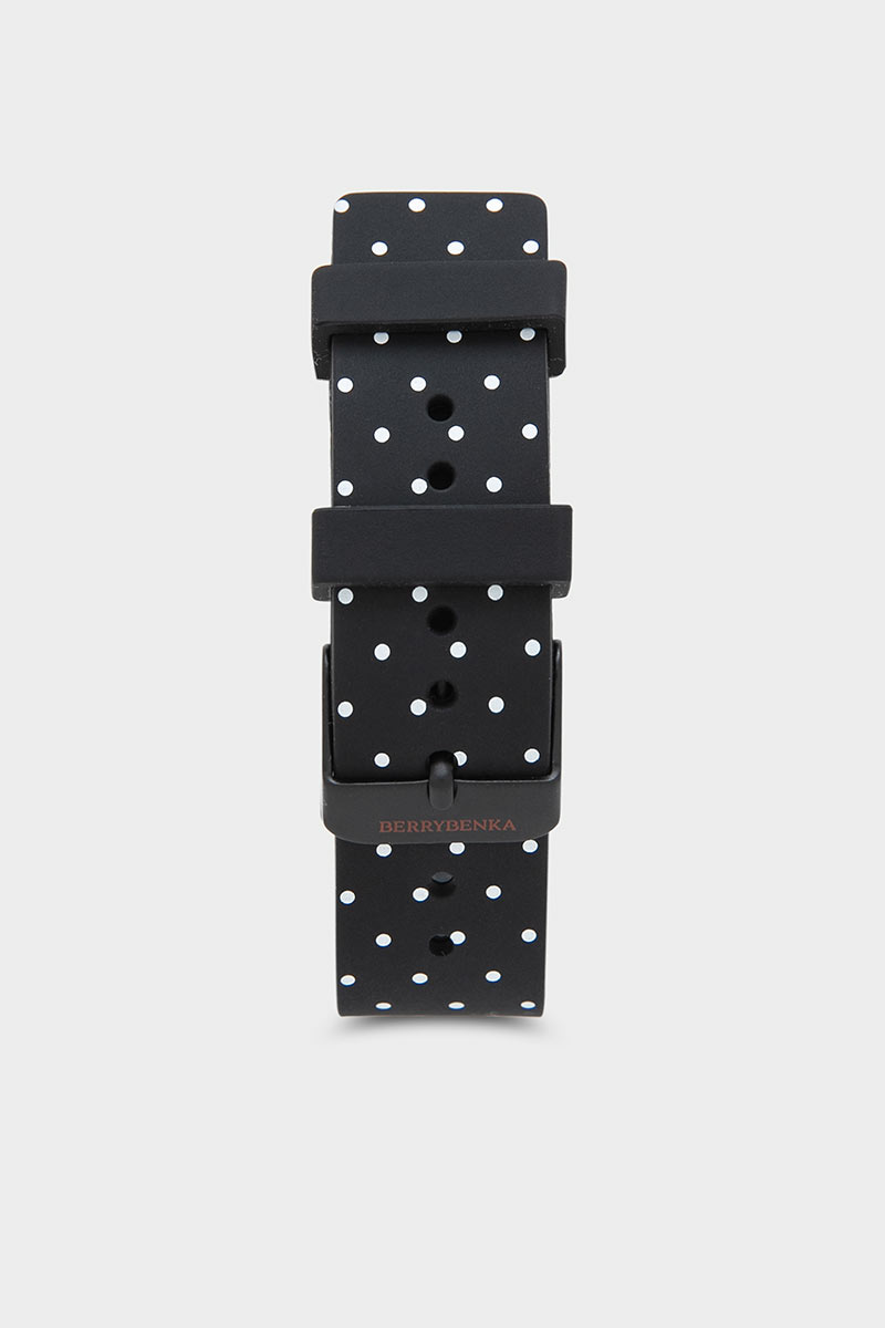 Berrybenka Sofia Jennie Polkadot Black
