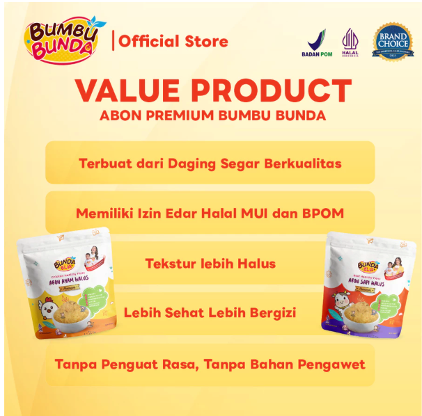 Natura Indoland Bumbu Bunda Elia Abon Sapi Halus