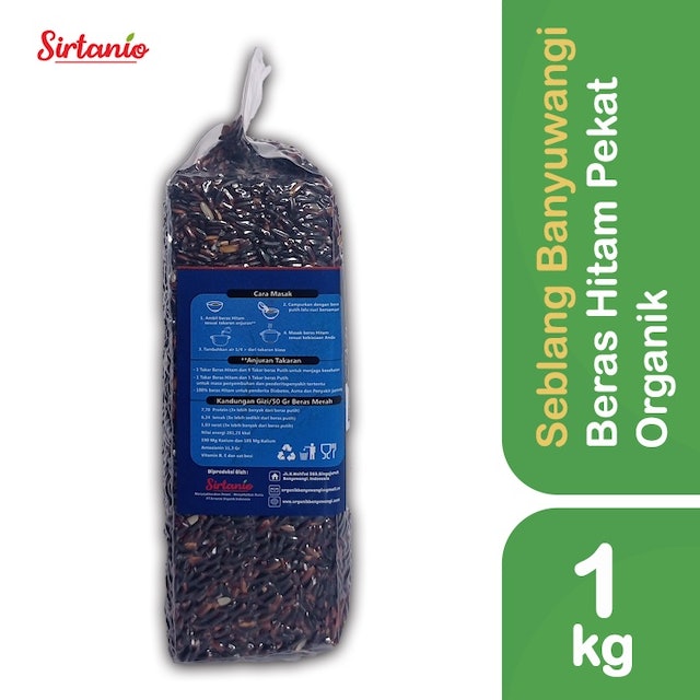 Sirtanio Organik Indonesia Seblang Banyuwangi Beras Hitam Organik