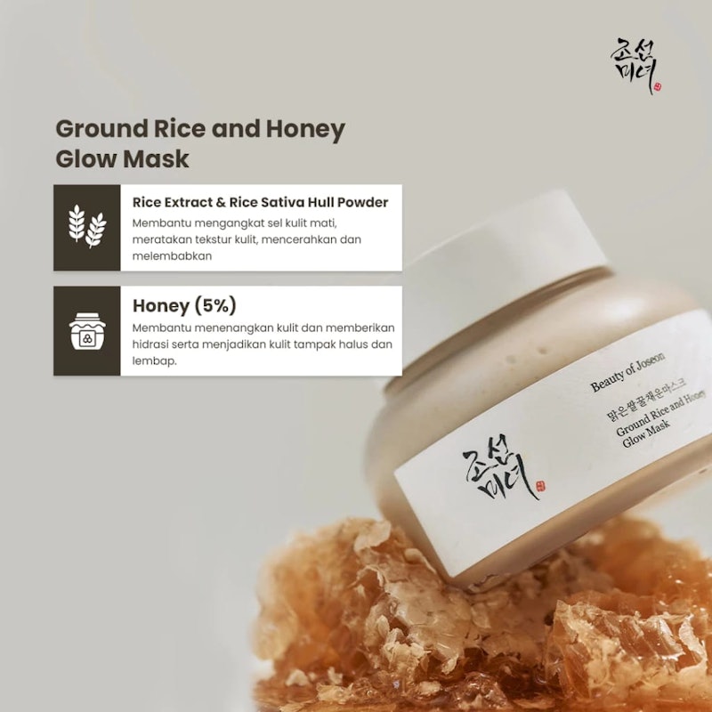 Beauty of Joseon Ground Rice and Honey Glow Mask 3
