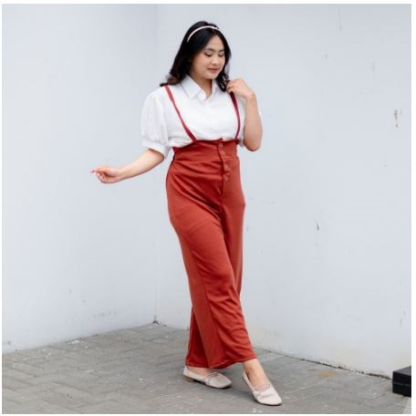 Yoenik Apparel Yoenik Yumi Overall Kulot