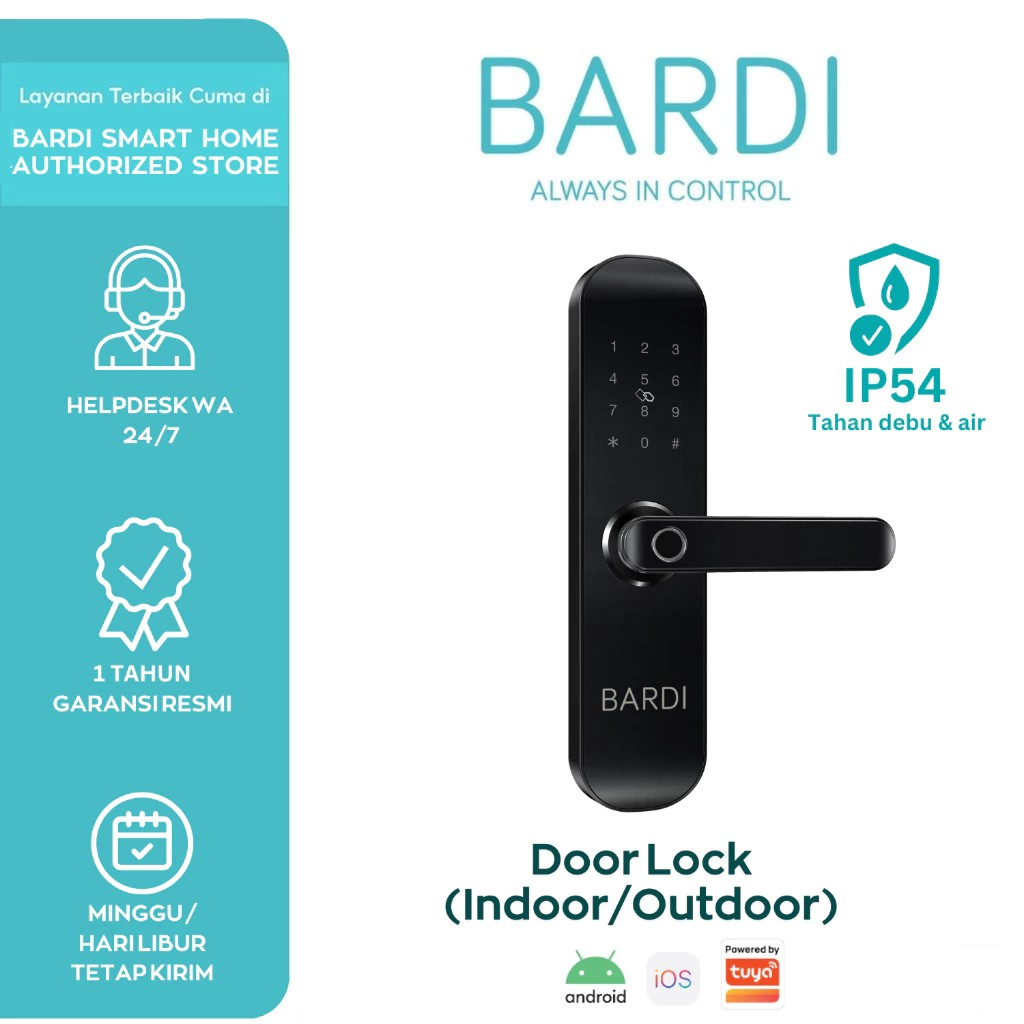 BARDI Door Lock with Handle Z01