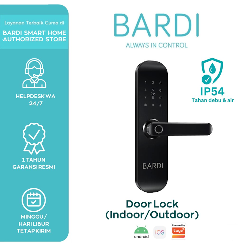 Door Lock with Handle 2