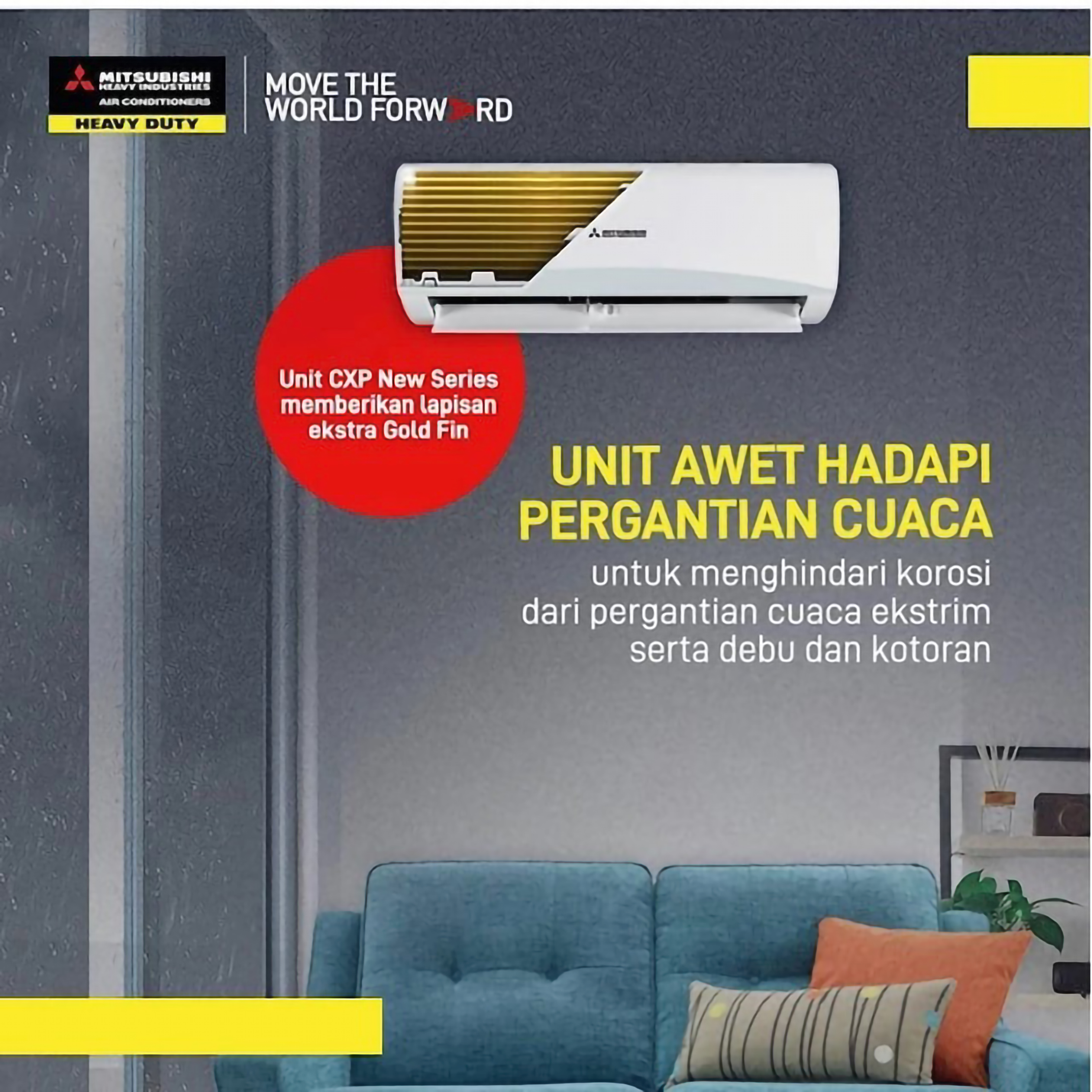 Mitsubishi Electric Mitsubishi AC 1 PK Standar R32 SRK09CXP-W3