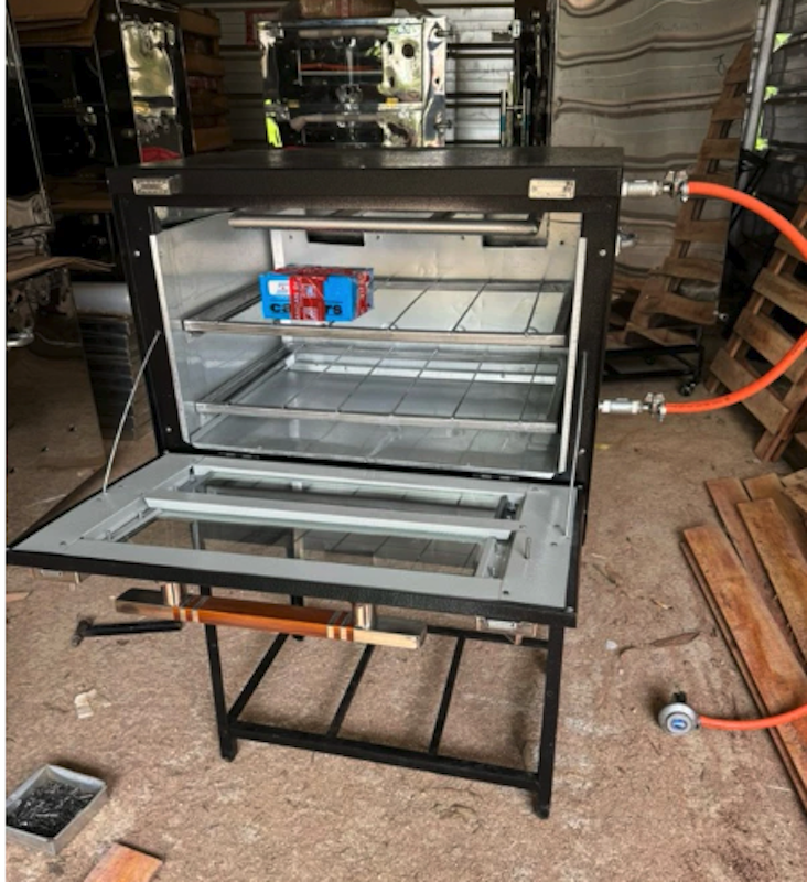 Oven Gas Galvanis Colour Bond Doff 2 Api 3