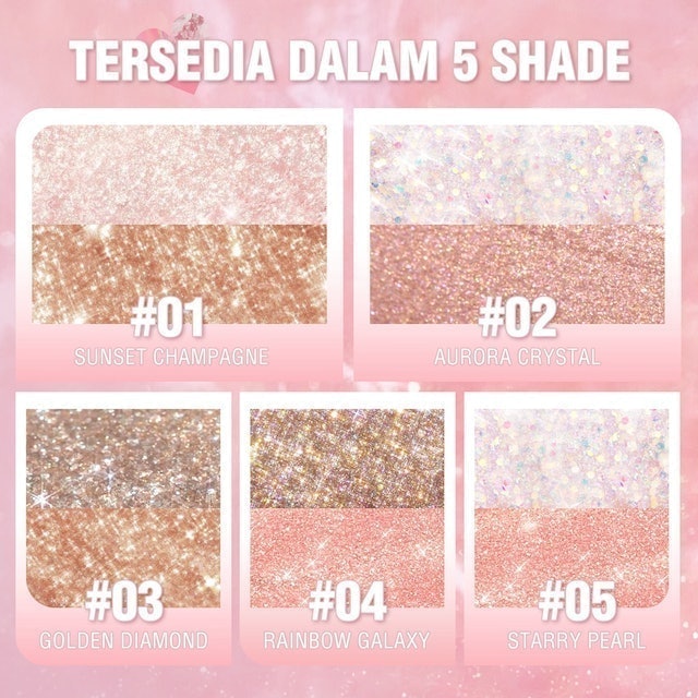 Pinkflash 2 in 1 All Glow Liquid Eyeshadow