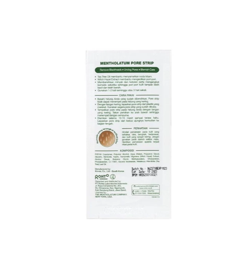 Rohto Laboratories Indonesia Mentholatum® Mentholatum Pore Strip