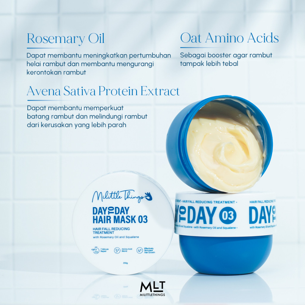 Tjhindatama Mulia Milittle Things Day To Day Hair Mask 03 Hair Fall Reducing Treatment