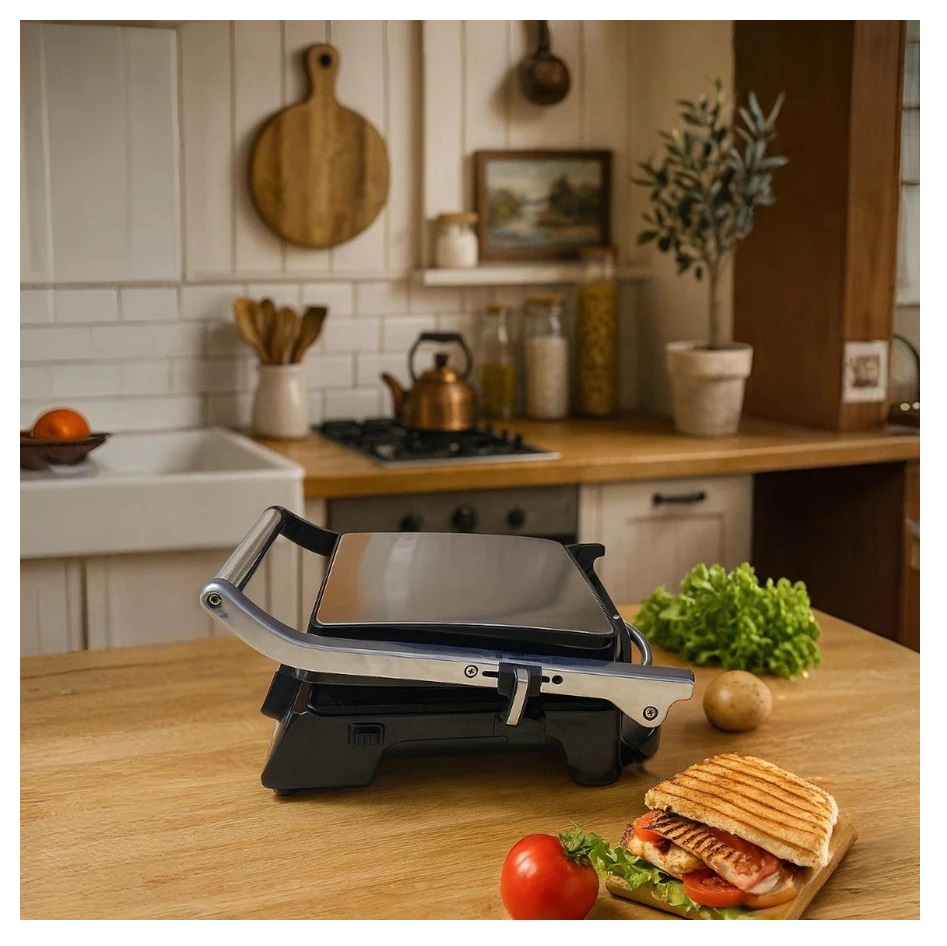 IDEALIFE 3in1 Panini & Waffle Maker EG-3002