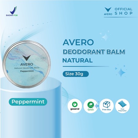 AVERO Indonesia Avero Natural Deodorant Balm Peppermint