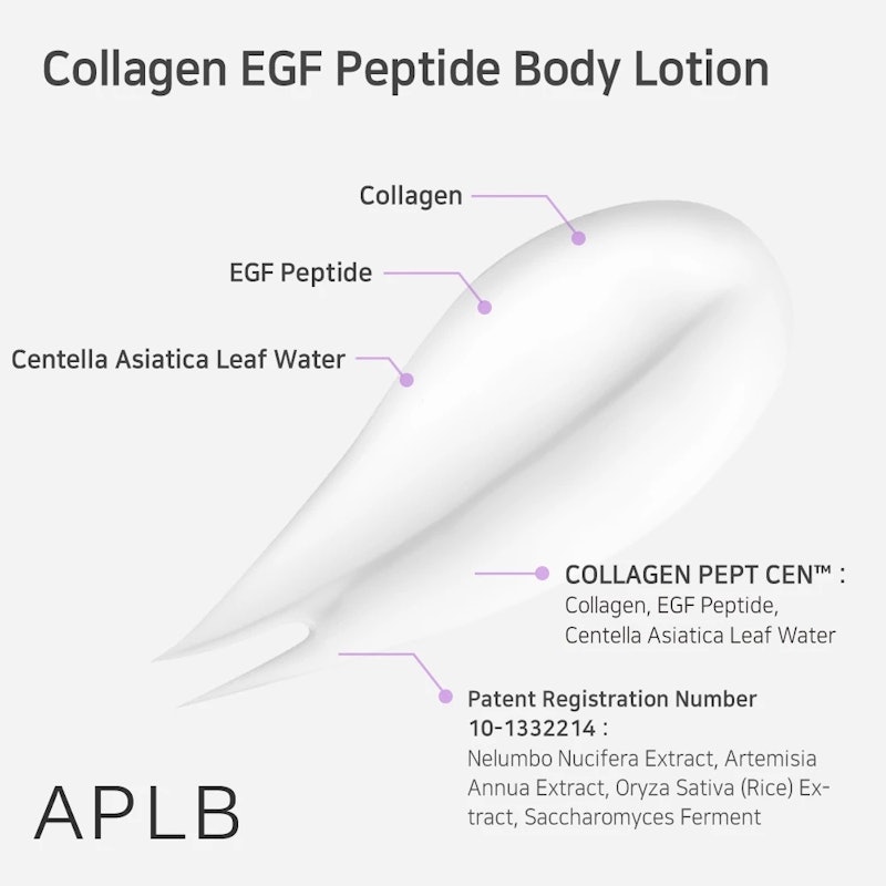 APLB Collagen EGF Peptide Body Lotion 2