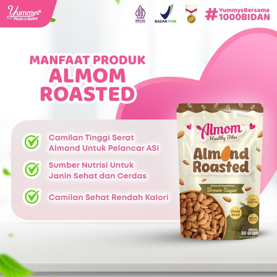 Yummys Almom Almond Roasted