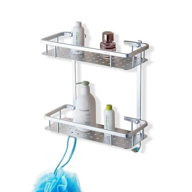 Rak Dinding Kamar Mandi Toilet Rack 2 Susun ｜ YK-103