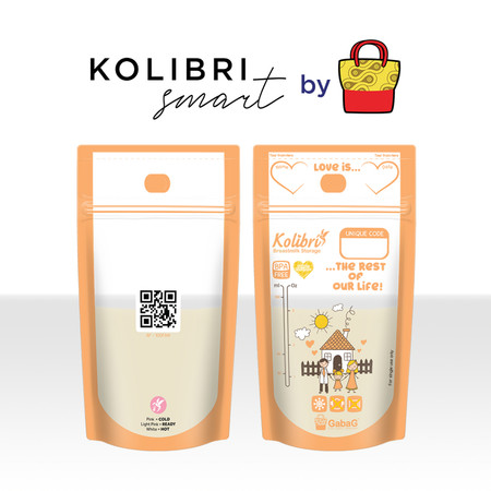 Gabag Indonesia GabaG Kolibri Smart Breast Milk Storage Love Story