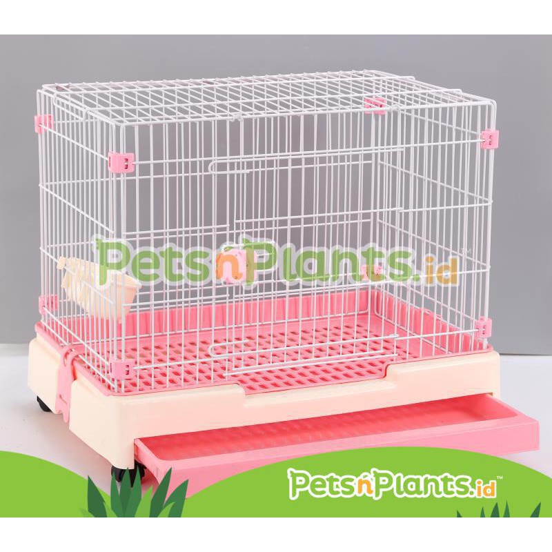Pets N Plants ID Kandang Hewan Besi Premium PP Import