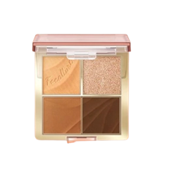 #AmberGold Streamer City Amber Eyeshadow Palette BR04