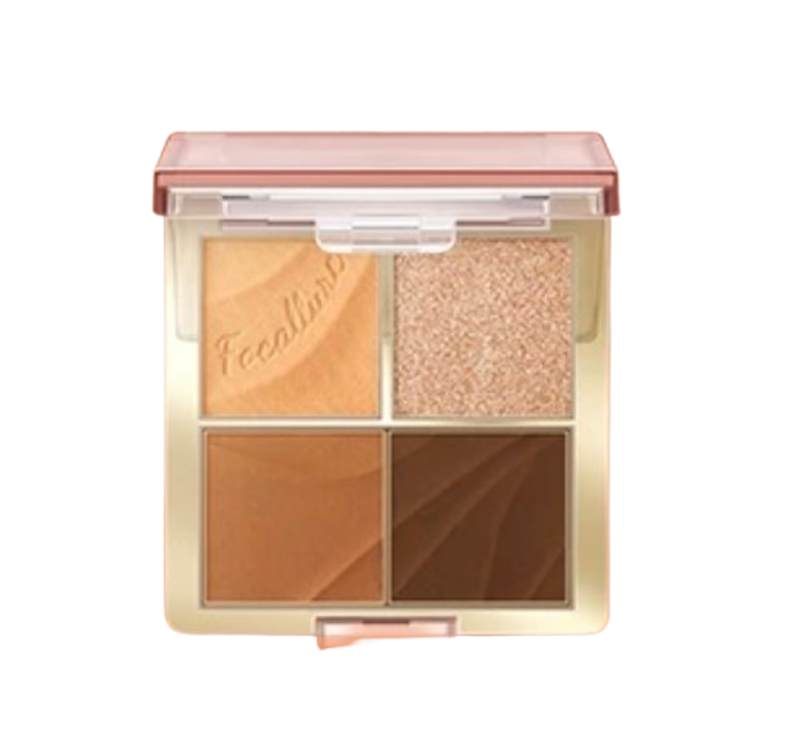 #AmberGold Streamer City Amber Eyeshadow Palette BR04 1