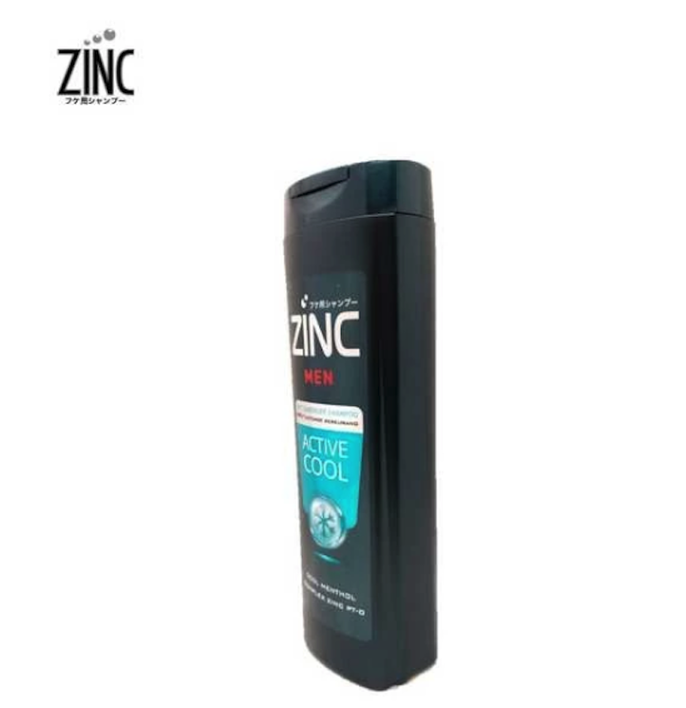 Zinc Anti Dandruff Shampoo Men Active Cool 3