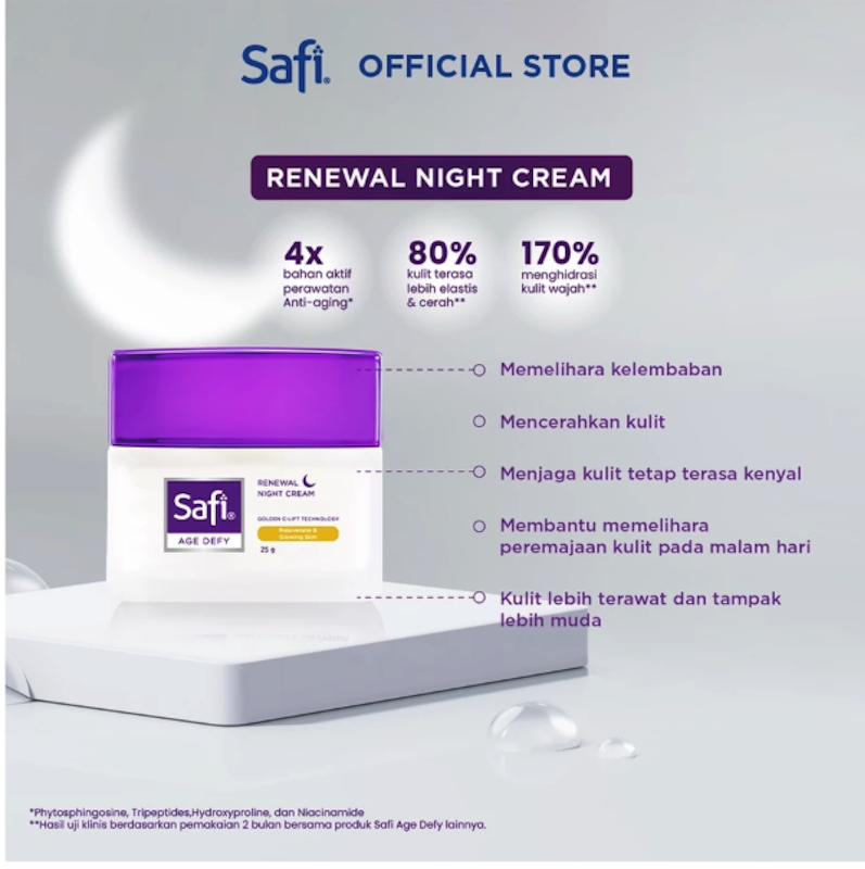Safi Age Defy Renewal Night Cream