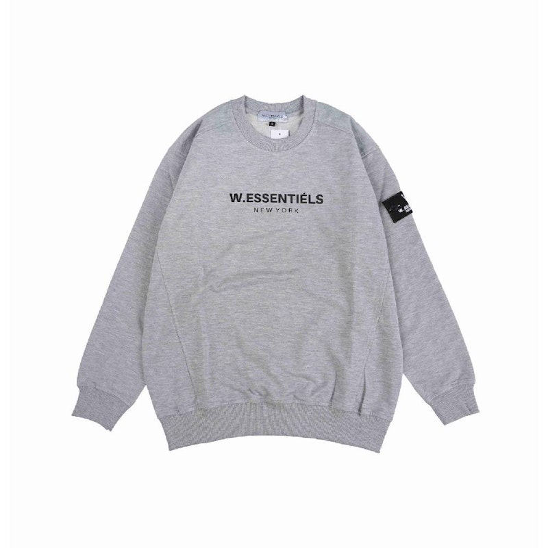 W.Essentiels Sweater Ajaccio Crewneck Grey 1