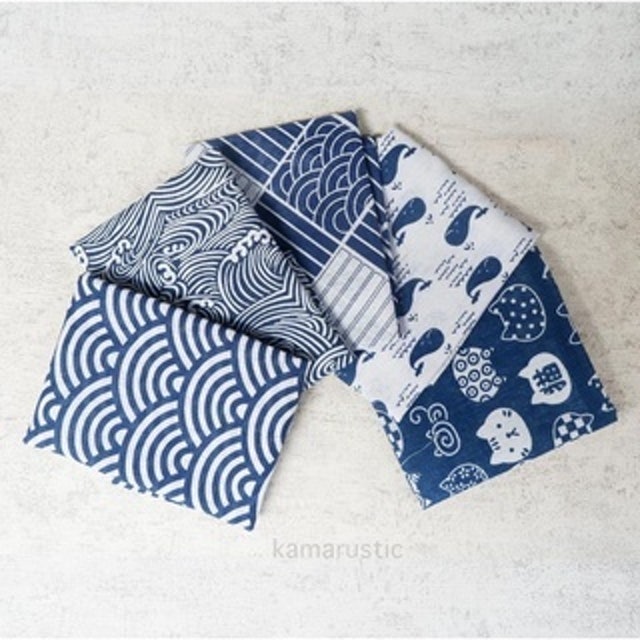 Kamarustic Napkin motif japanese pattern