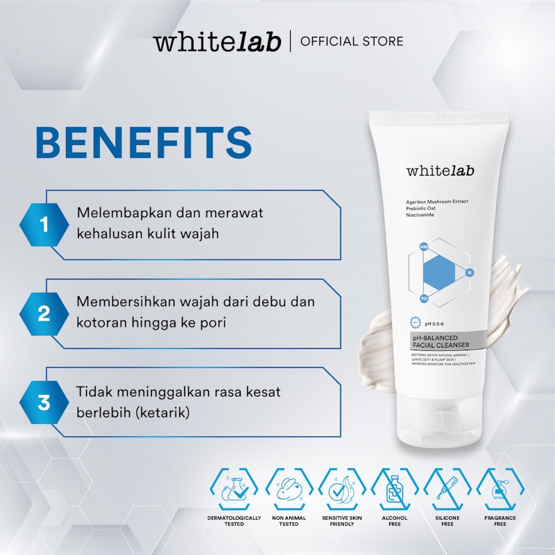pH-Balanced Facial Cleanser 3
