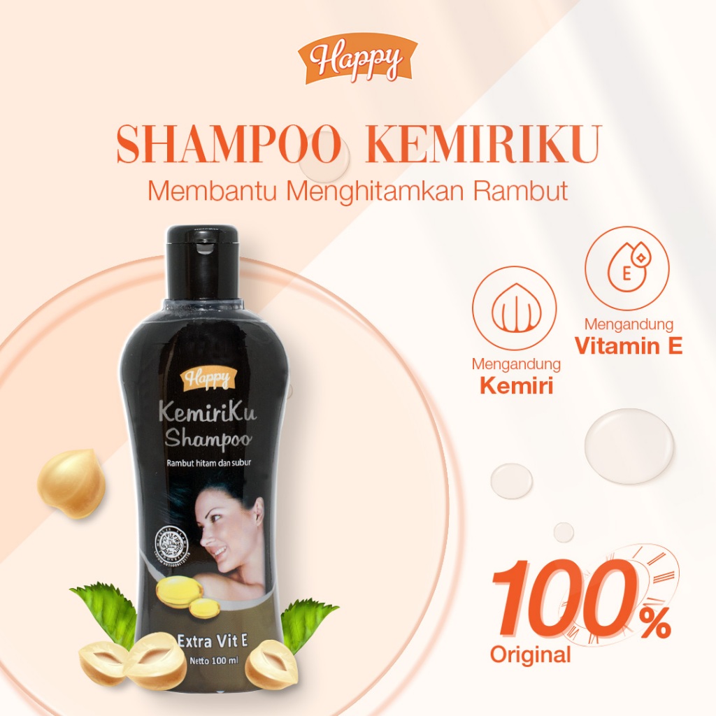 Inticosmetic Lestari Happy Kemiriku Shampoo