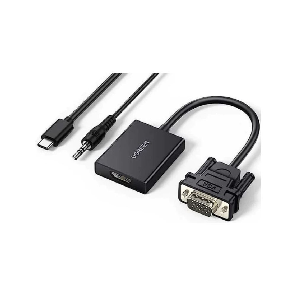 UGREEN VGA to HDMI Adapter with Audio ｜ 50945
