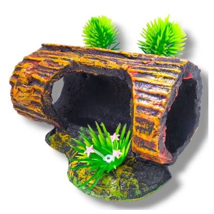 Hiasan Aquarium Pokol Kayu Bolong