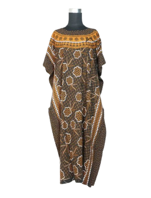 Batik Radian Daster Kelelawar Motif Batik Sogan 3