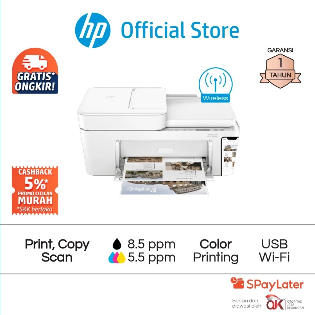 HP HP DeskJet Ink Advantage 4275 Wi Fi All-in-One Printer