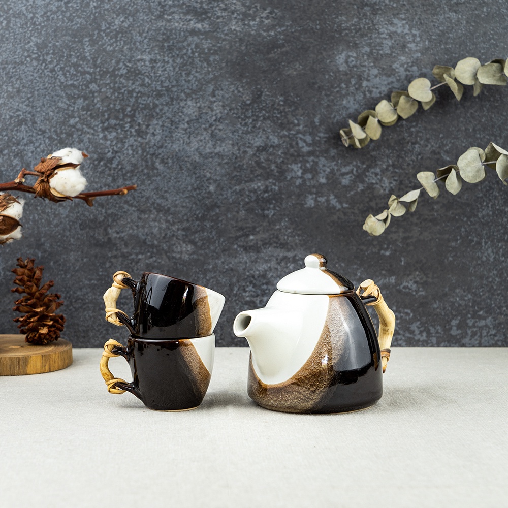 Lumosh Living Lumosh Pinacea Ceramic Teaset