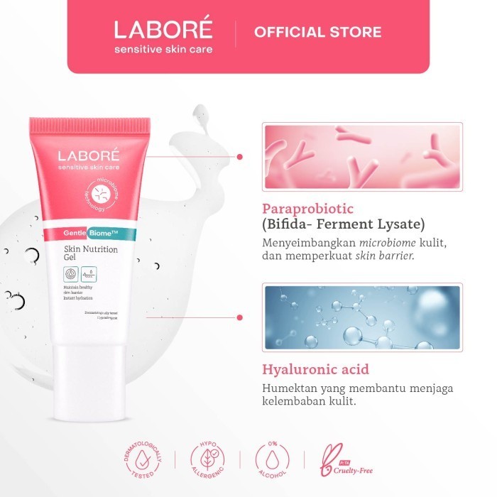 Paragon Technology and Innovation LABORÉ GentleBiome™ Skin Nutrition Gel 