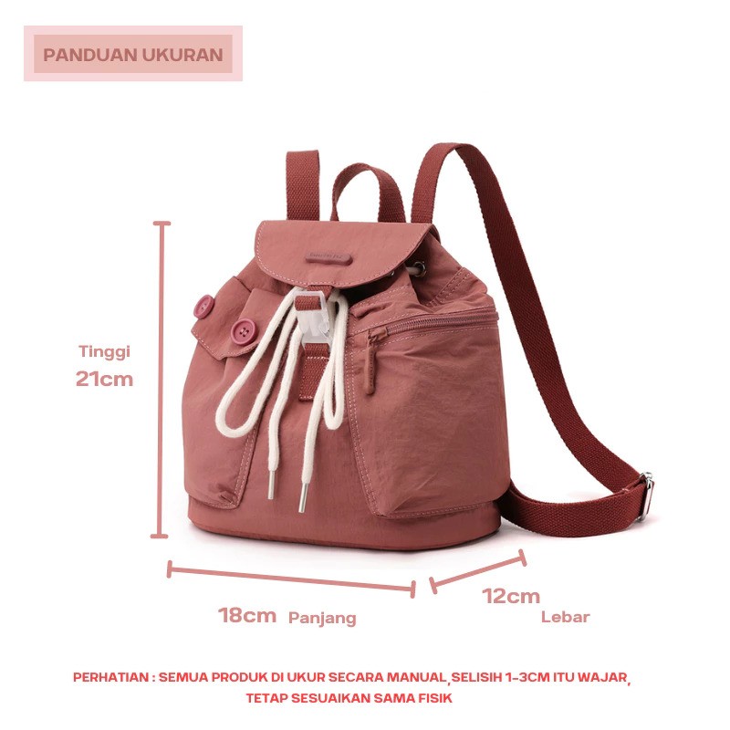 COLORFUL FOX Colorful Fox Tas Ransel Wanita  836