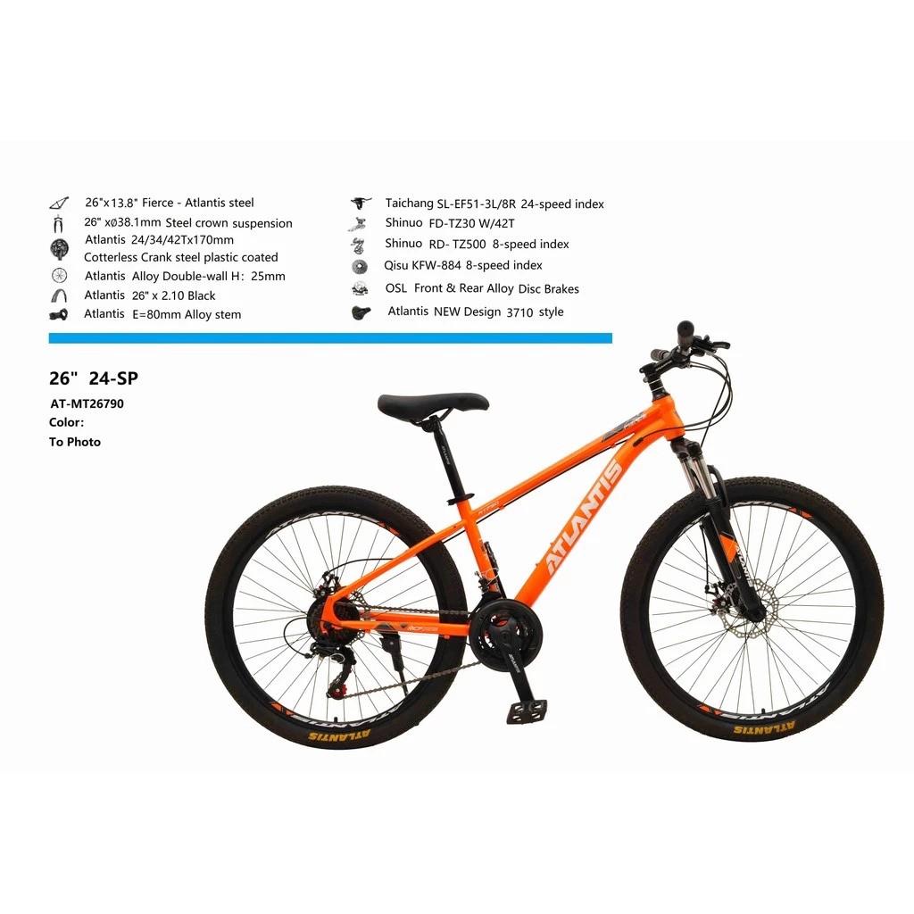 Dunia Sepeda Jaya Atlantis MTB Sepeda Gunung AT-790