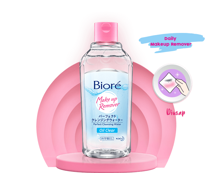 Biore Make Up Remover Perfect Cleansing Water Oil Clear