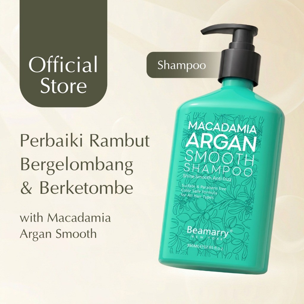 Beamarry New York Macadamia Argan Smooth Shampoo 2