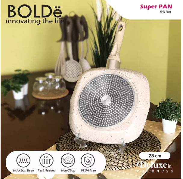 Bolde Inovasi Global BOLDe Super Pan Grill Granite Beige Series