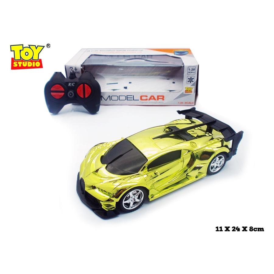  Toy Studio Bugatti Divo RC 6 Fungsi Open Door Chrome
