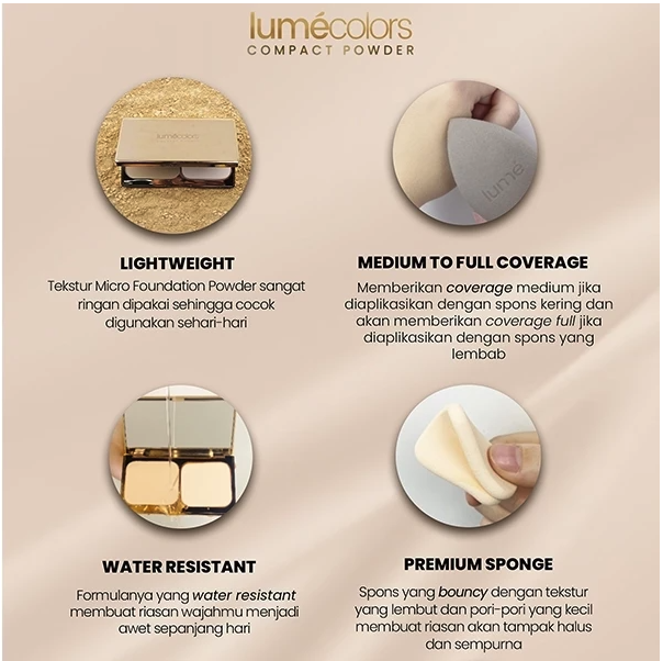 Tjhindatama Mulia Lumécolors Compact Powder Fair 