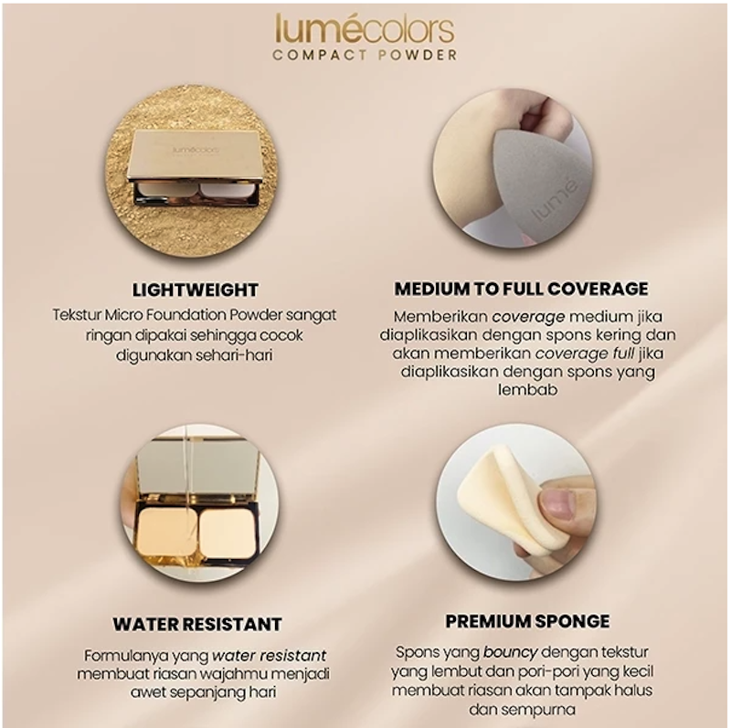 Lumécolors Compact Powder Fair 3