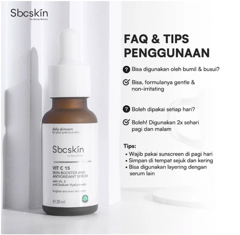 Sbcskin Vit C 15 Skin Booster and Antioxidant Serum 2