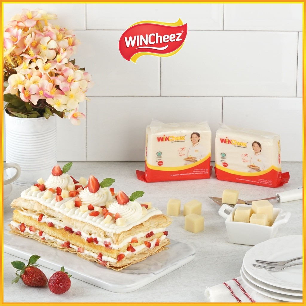 Bangun Rasaguna Lestari WINCheez Keju Cheddar Regular 250 g