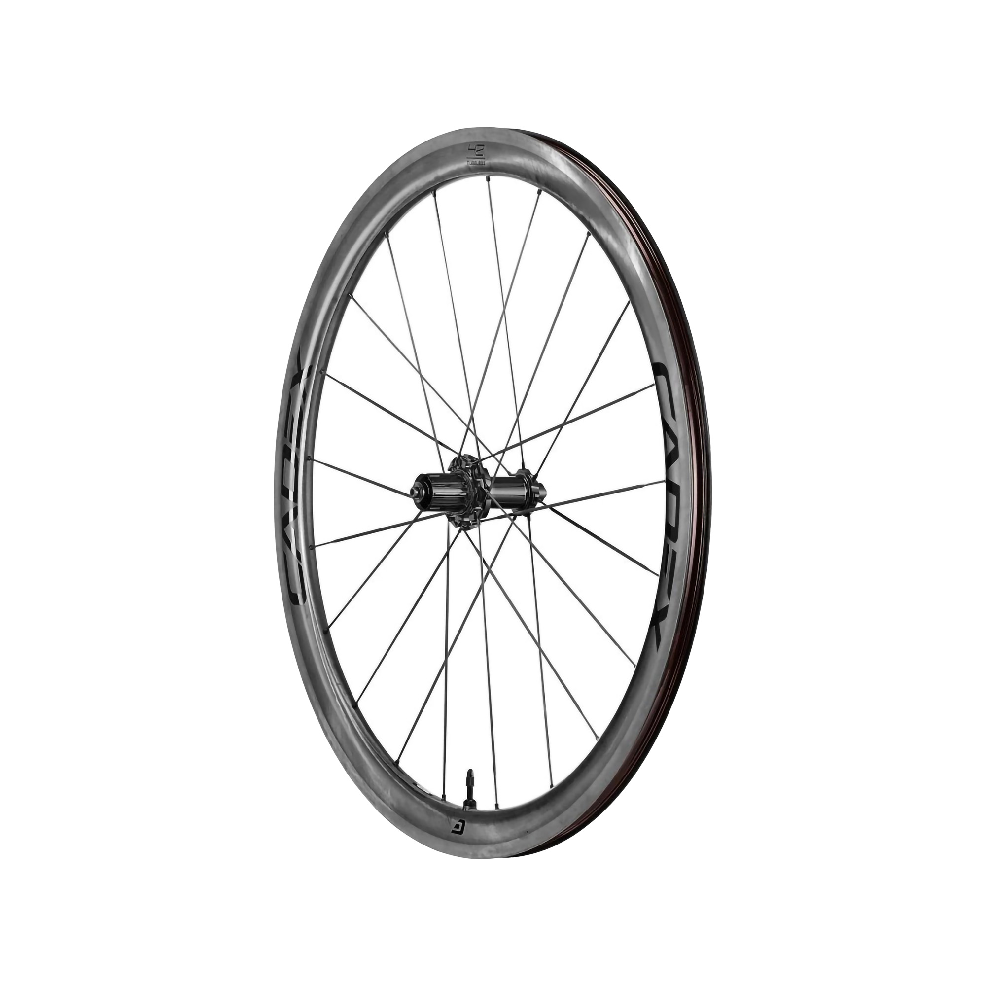 Cadex Cycling Cadex 42 Front Rear Tubeless Carbon Disc Brake Roadbike