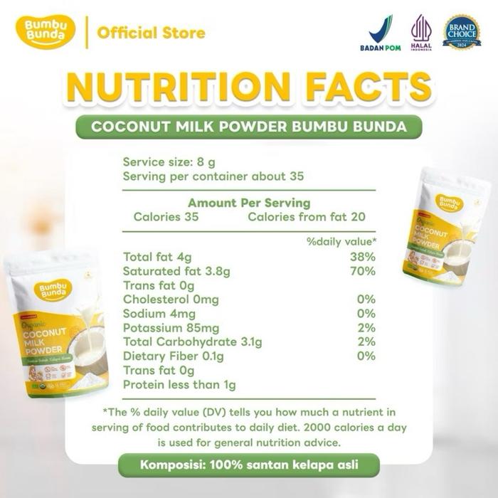 Bumbu Bunda Elia Sukses Bumbu Bunda Elia Coconut Milk Powder
