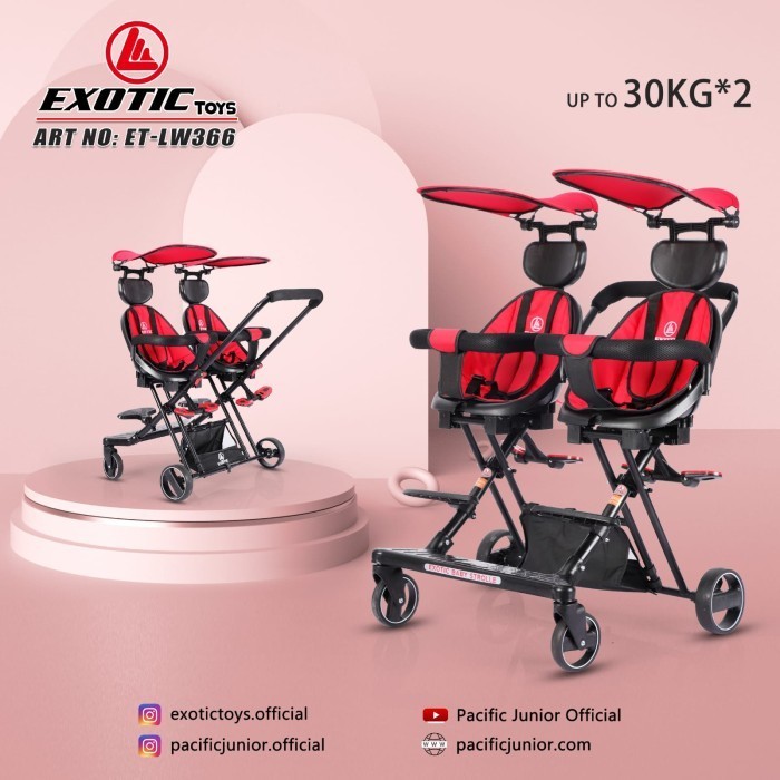 Exotic Twin Magic Stroller  5