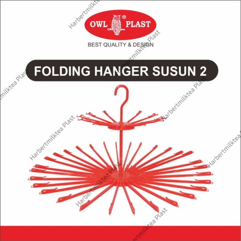 Folding Hanger 30 Stik Susun 2 2