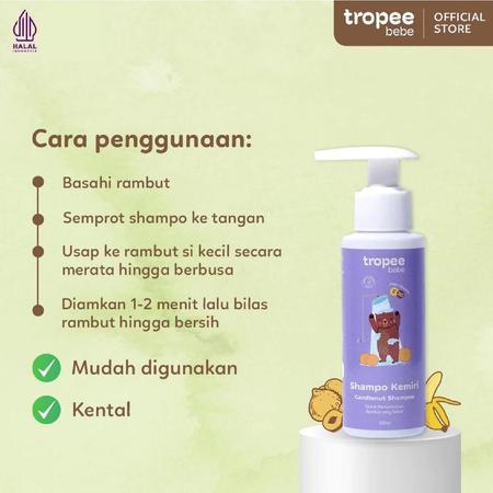 Tropee Bebe Candlenut Shampoo  4